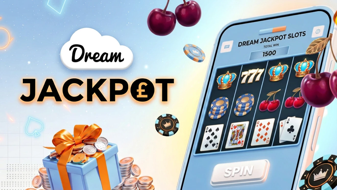 Dream Jackpot online slot demo gameplay on mobile