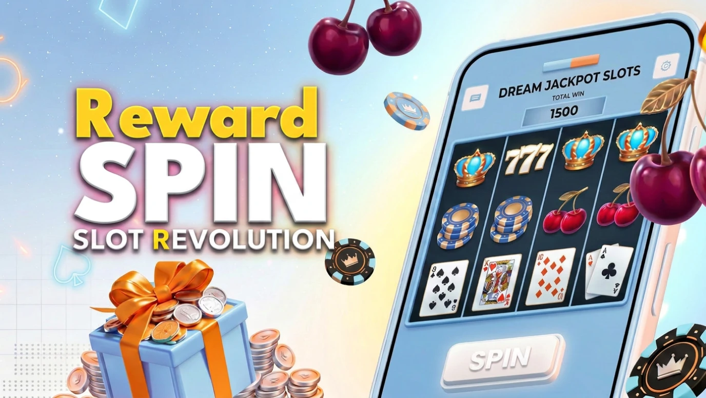 Dream Jackpot welcome free spins bonus and Reward Spin promotion