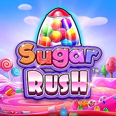 Sugar Rush cluster-pays slot tile in the Dream Jackpot game lobby
