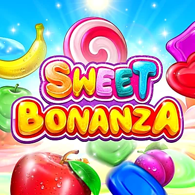 Sweet Bonanza online slot game tile available at Dream Jackpot